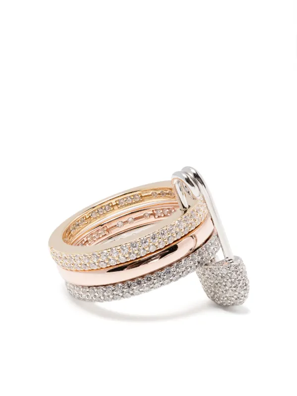 Bague Epingle Love, Smile, Bonheur