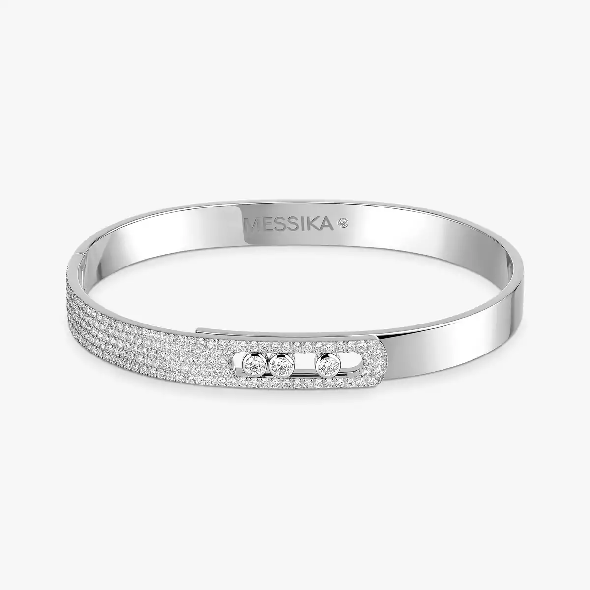 Bracelet Messika Bangle Move Noa Semi Pavé