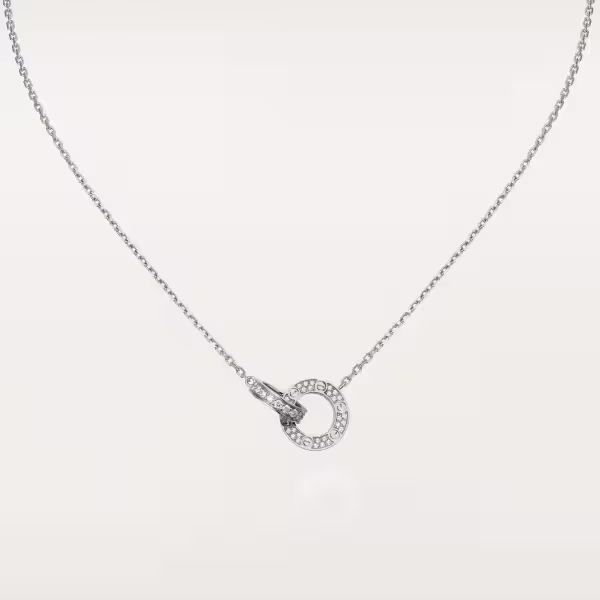 Colier Cartier Pendentif Love, pave